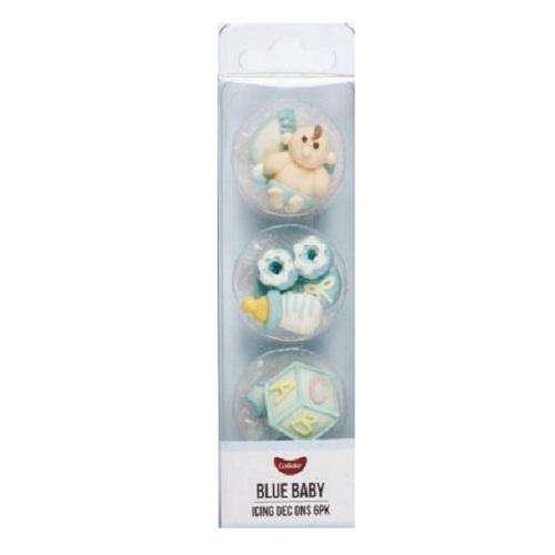 Baby Boy Icing Decorations - Click Image to Close